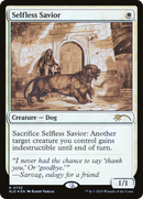 Selfless Savior (Sketch) [Secret Lair Drop Promos] Foil