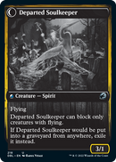 Devoted Grafkeeper // Departed Soulkeeper [Innistrad: Double Feature] Foil