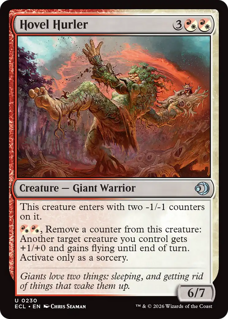 Hovel Hurler [Lorwyn Eclipsed] Foil