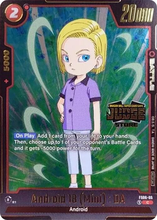 Android 18 (Mini) : DA (Judge Pack (Store Judge) 03) [Fusion World Tou