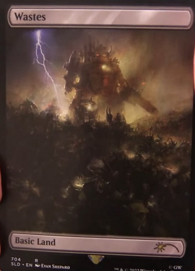 Wastes (704) (Extended Art) [Secret Lair Drop Promos] Foil