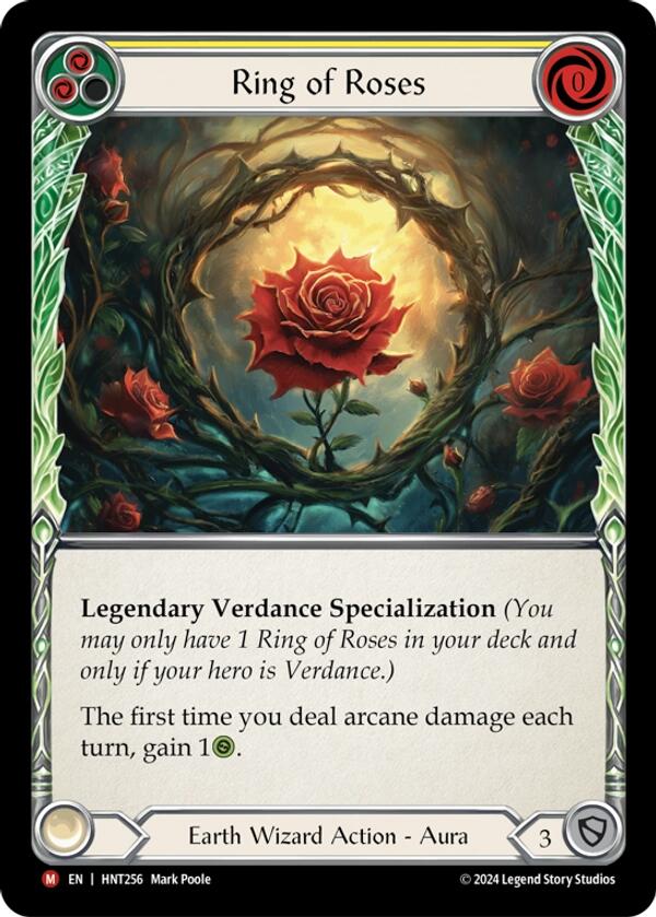 Ring of Roses [HNT256] (The Hunted)  Cold Foil Rainbow Foil