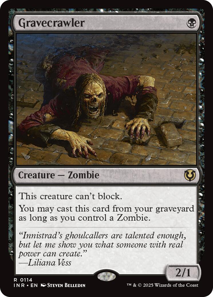 Gravecrawler [Innistrad Remastered] Foil