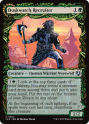 Duskwatch Recruiter // Krallenhorde Howler (Showcase) [Innistrad Remastered] Foil