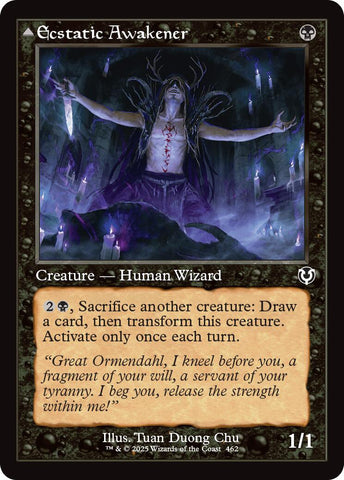 Ecstatic Awakener // Awoken Demon (Retro Frame) [Innistrad Remastered] Foil