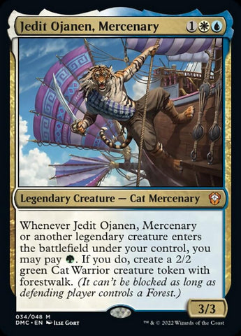 Jedit Ojanen, Mercenary [Dominaria United Commander] Foil