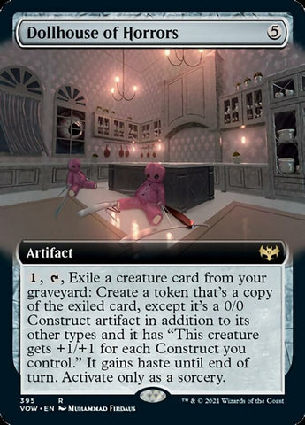 Dollhouse of Horrors (Extended Art) [Innistrad: Crimson Vow] Foil
