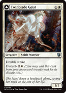 Twinblade Geist // Twinblade Invocation [Innistrad Remastered] Foil