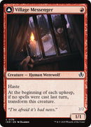 Village Messenger // Moonrise Intruder [Innistrad Remastered] Foil