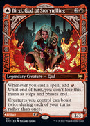 Birgi, God of Storytelling // Harnfel, Horn of Bounty (Showcase) [Kaldheim] Foil