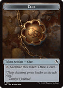 Blood // Clue Double-Sided Token [Innistrad Remastered Tokens] Foil