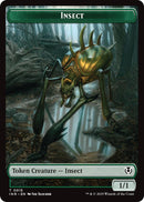 Insect // Spider Double-Sided Token [Innistrad Remastered Tokens] Foil