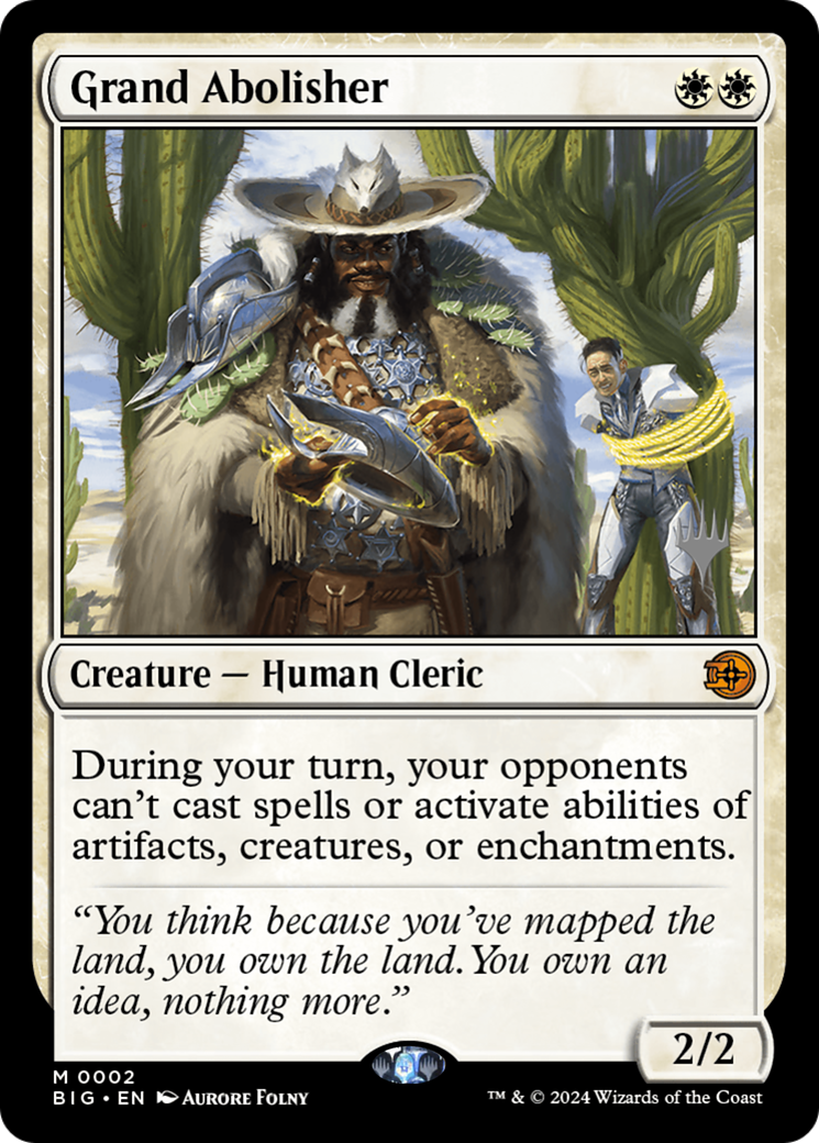 Grand Abolisher [Lorwyn Eclipsed Promos] Foil
