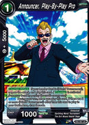 Announcer, Play-By-Play Pro (TB2-067) [World Martial Arts Tournament] Parallel Foil