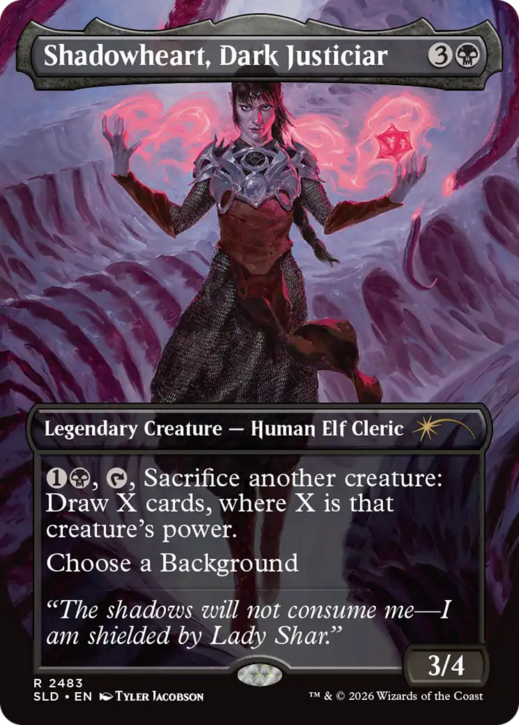 Shadowheart, Dark Justiciar [Secret Lair Drop Series] Foil