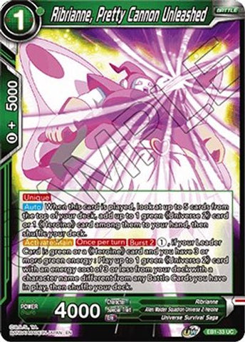 Ribrianne, Pretty Cannon Unleashed (EB1-033) [Battle Evolution Booster] Parallel Foil