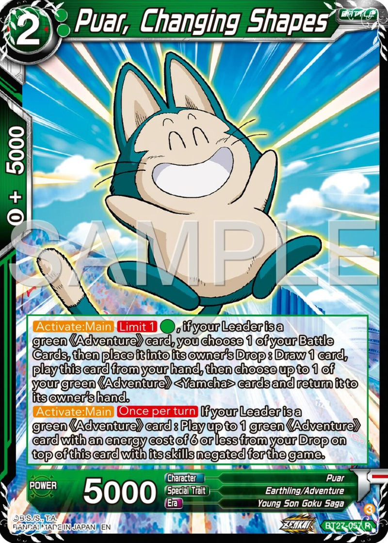 Puar, Changing Shapes (BT27-057) [History of Z] Parallel Foil