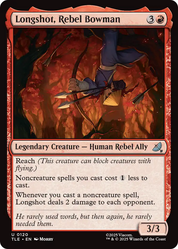 Longshot, Rebel Bowman [Avatar: The Last Airbender: Eternal-Legal] Foil