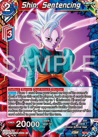 Shin, Sentencing (BT27-112) [History of Z] Parallel Foil