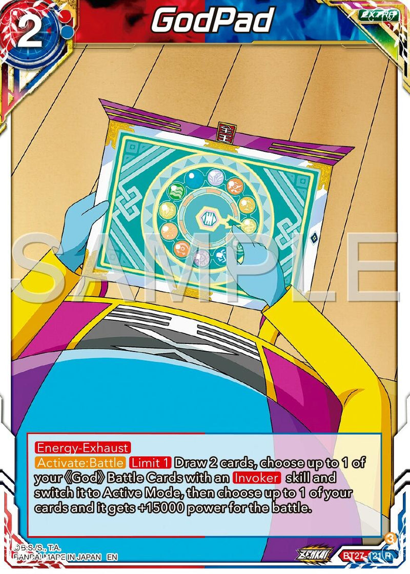 GodPad (BT27-121) [History of Z] Parallel Foil