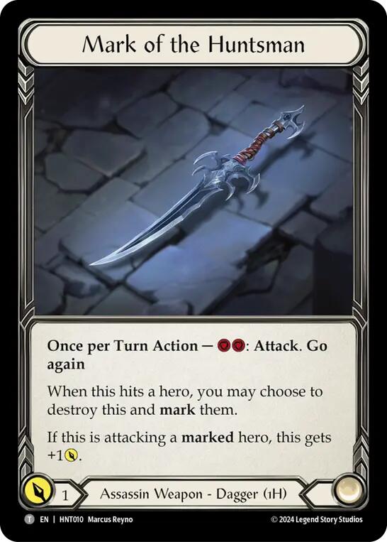 Mark of the Huntsman // Kunai of Retribution [HNT010//HNT056] (The Hunted) Cold Foil