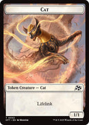Cat // Thopter (0010) Double-Sided Token [Aetherdrift Tokens] Foil