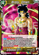 Broly, Omen (BT27-085) [History of Z] Parallel Foil