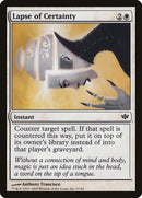 Lapse of Certainty [Conflux] Foil