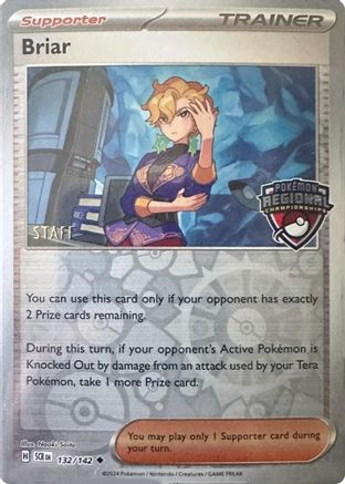 Briar (132/142) (Regional Championship 2025) (Staff) [League & Championship Cards]