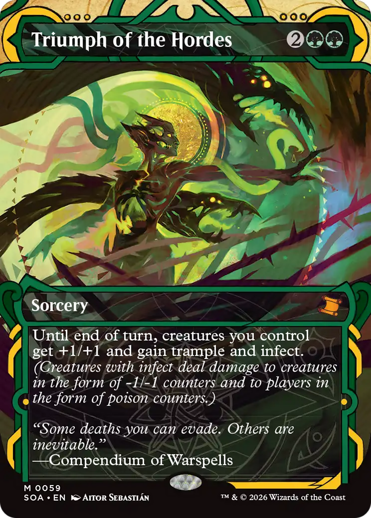 Triumph of the Hordes [Secrets of Strixhaven: Mystical Archive] Foil