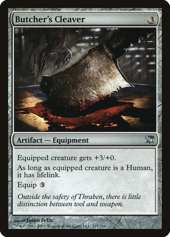 Butcher's Cleaver [Innistrad] Foil