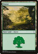Forest (268) [Dominaria] Foil