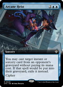 Arcane Heist (Extended Art) [Outlaws of Thunder Junction Commander] Foil