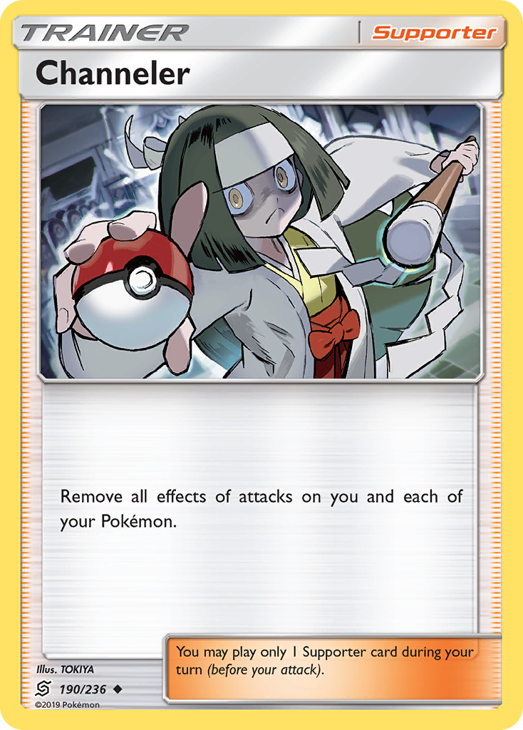 Channeler (190/236) [Sun & Moon: Unified Minds] Reverse Holofoil