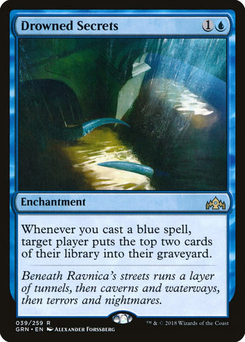 Drowned Secrets [Guilds of Ravnica] Foil