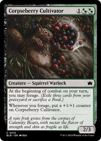 Corpseberry Cultivator [Bloomburrow] Foil