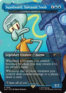 Squidward, Sarcastic Snob - Grazilaxx, Illithid Scholar [Secret Lair Drop Series] Foil