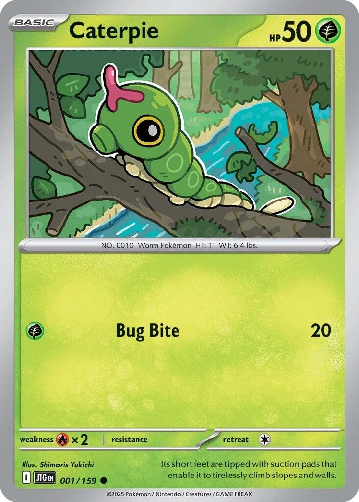 Caterpie (001/159) [Scarlet & Violet: Journey Together] Reverse Holofoil
