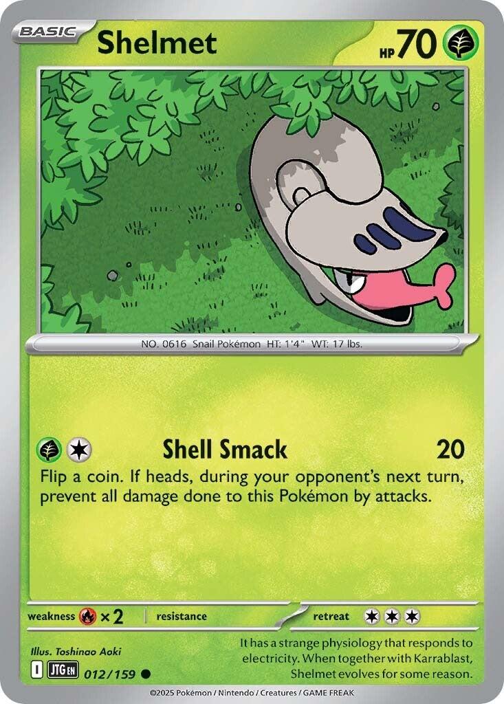 Shelmet (012/159) [Scarlet & Violet: Journey Together] Reverse Holofoil