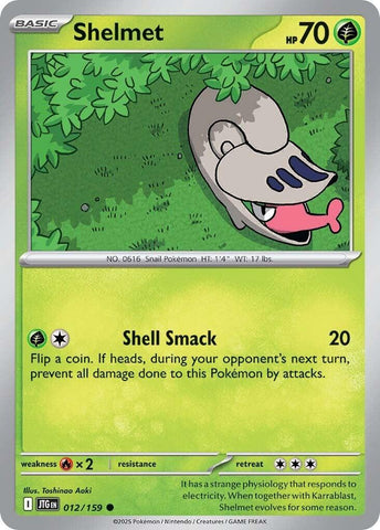 Shelmet (012/159) [Scarlet & Violet: Journey Together] Reverse Holofoil
