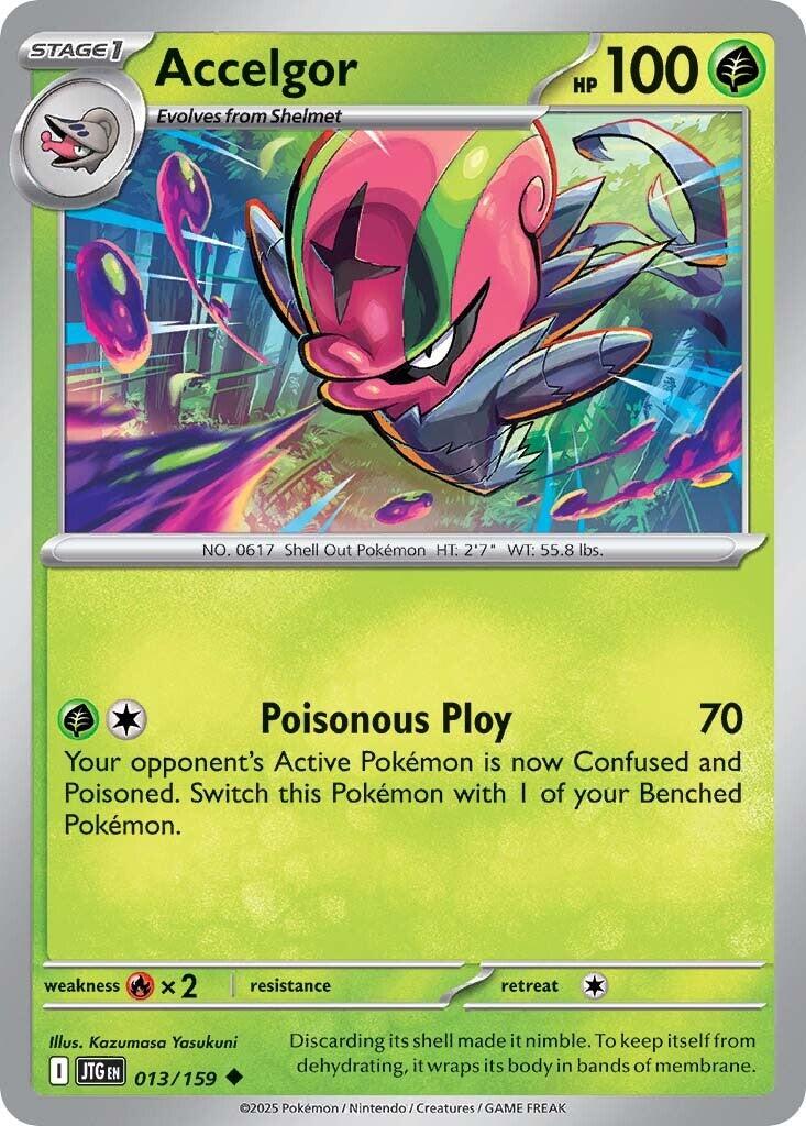 Accelgor (013/159) [Scarlet & Violet: Journey Together] Reverse Holofoil