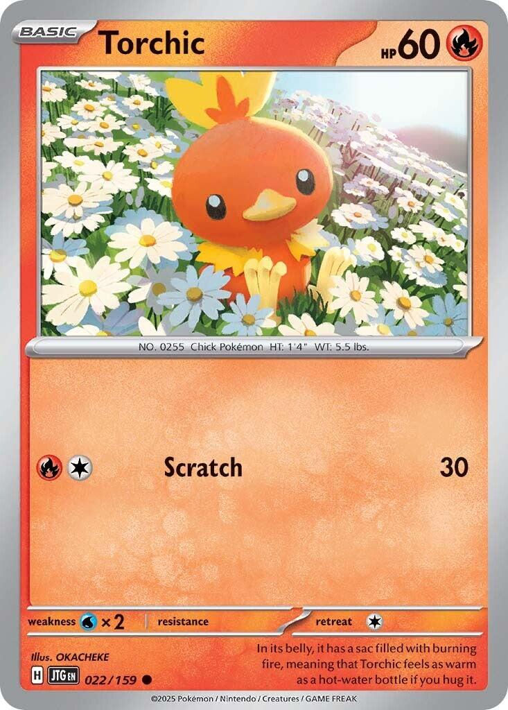 Torchic (022/159) [Scarlet & Violet: Journey Together] Reverse Holofoil