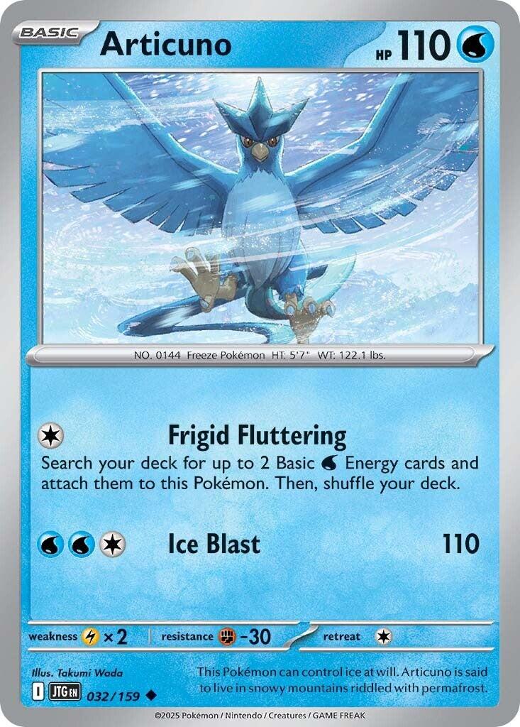 Articuno (032/159) [Scarlet & Violet: Journey Together] Reverse Holofoil