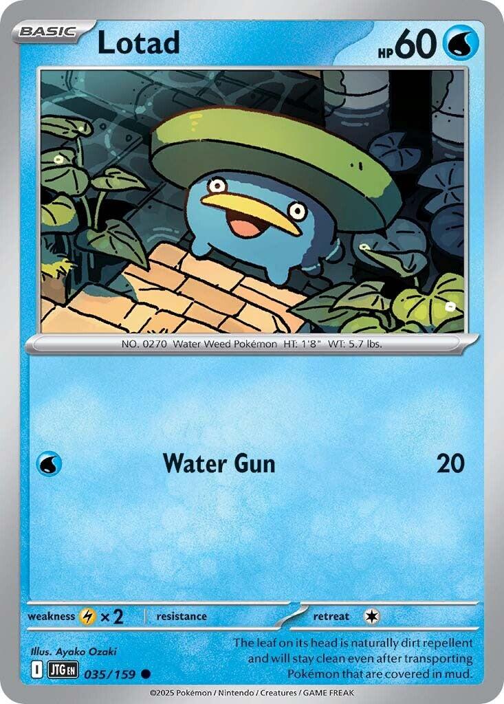 Lotad (035/159) [Scarlet & Violet: Journey Together] Reverse Holofoil
