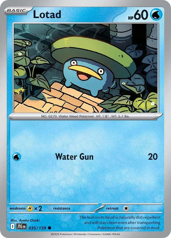 Lotad (035/159) [Scarlet & Violet: Journey Together] Reverse Holofoil