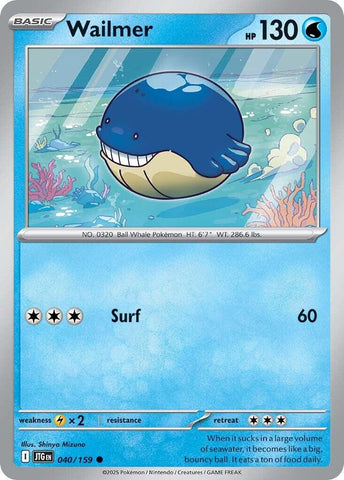 Wailmer (040/159) [Scarlet & Violet: Journey Together] Reverse Holofoil