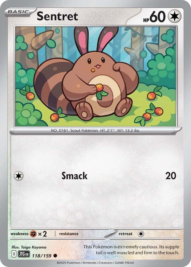 Sentret (118/159) [Scarlet & Violet: Journey Together] Reverse Holofoil