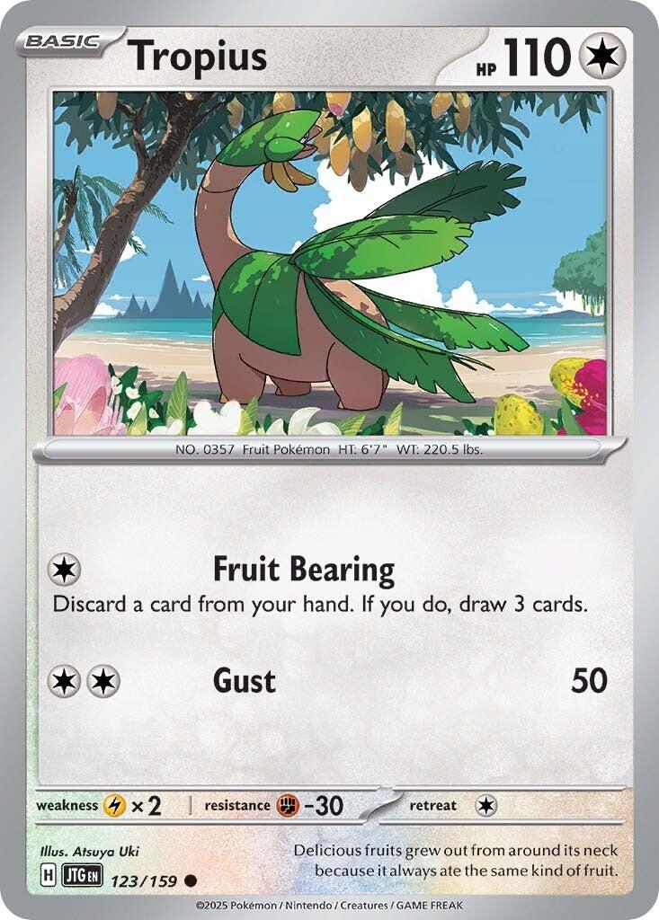 Tropius (123/159) [Scarlet & Violet: Journey Together] Reverse Holofoil