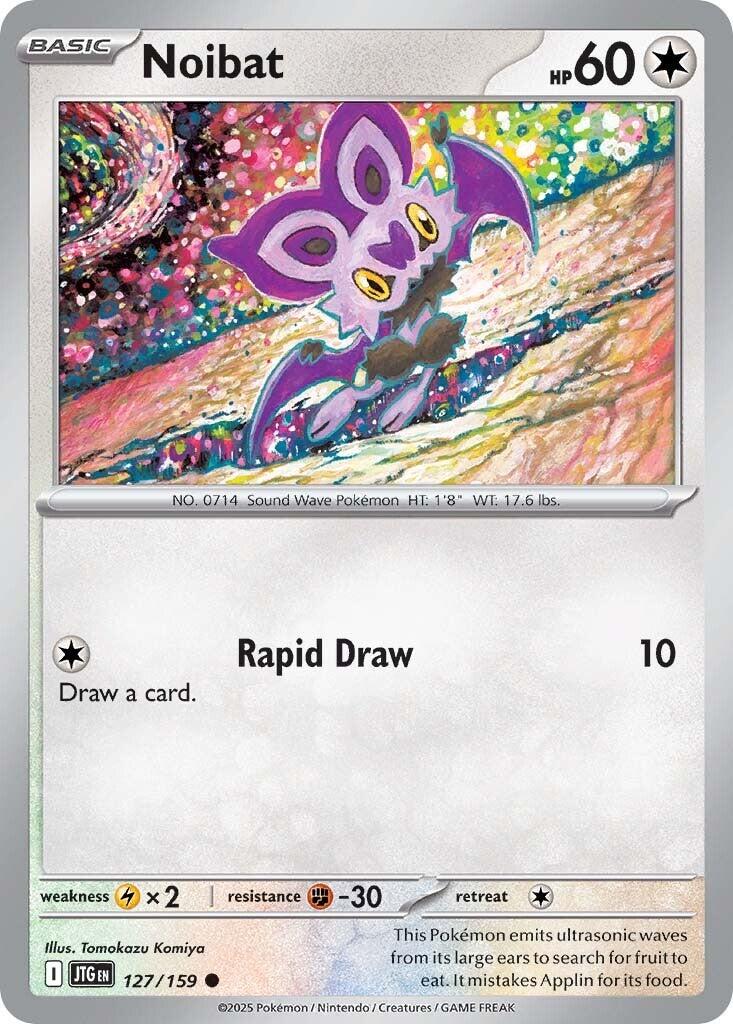 Noibat (127/159) [Scarlet & Violet: Journey Together] Reverse Holofoil