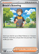 Brock's Scouting (146/159) [Scarlet & Violet: Journey Together] Reverse Holofoil